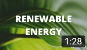 renewable energy