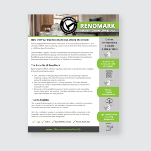 renomark one pager