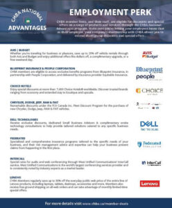 CHBA National Advantage Benefits