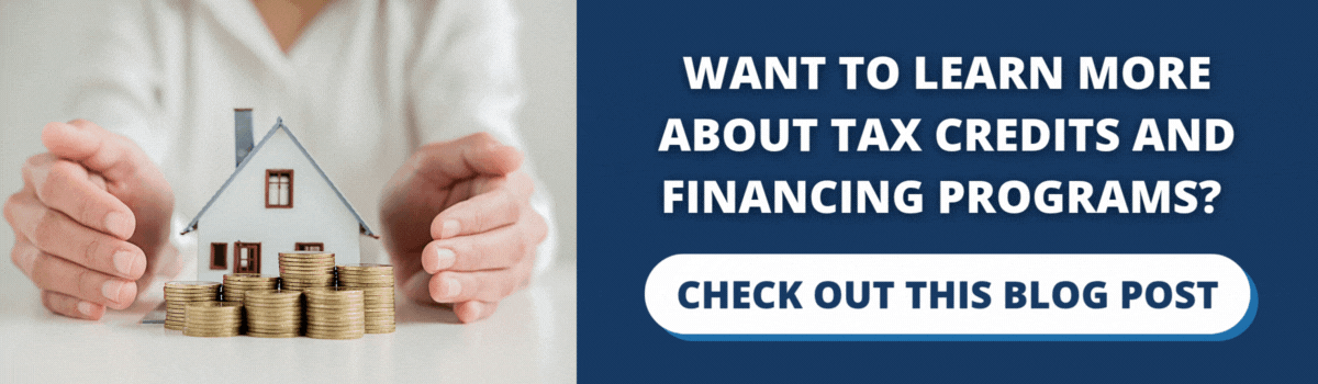 Tax Credits and Financing Programs Blog Banner