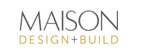 Logo for Maison Design+Build, producers of the Chasing Net Zero video series.